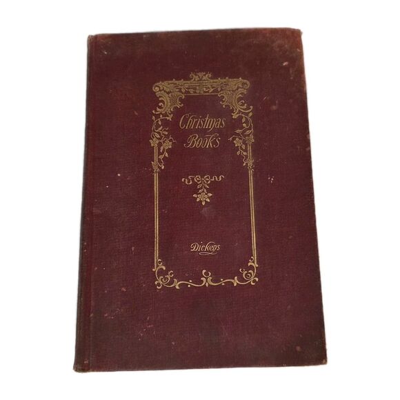 Charles Dickens, CHRISTMAS BOOKS, Thomas Crowell Publishers, no date, old - Picture 1 of 16